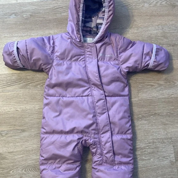 Columbia Purple Baby Snowsuit - Picture 5 of 5